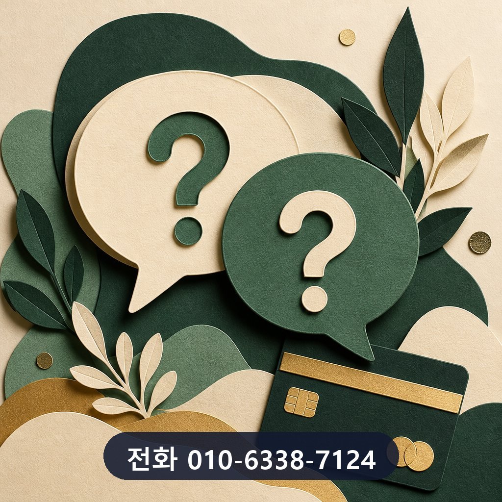카드깡 입금률 자주 묻는 질문 이미지