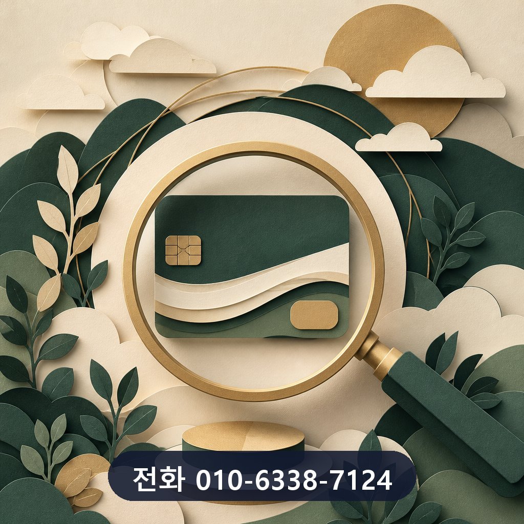 카드깡 입금률 한도 확인 이미지
